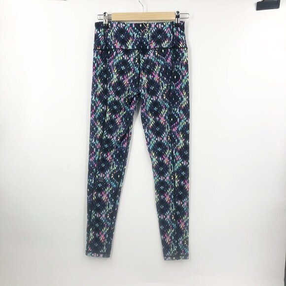 ✅ VICTORIA'S SECRET SPORT LEGGINGS SIZE SMALL BLACK MULTICOLOR - Picture 3 of 4